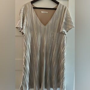 Vintage Caramela Gold Swing Dress